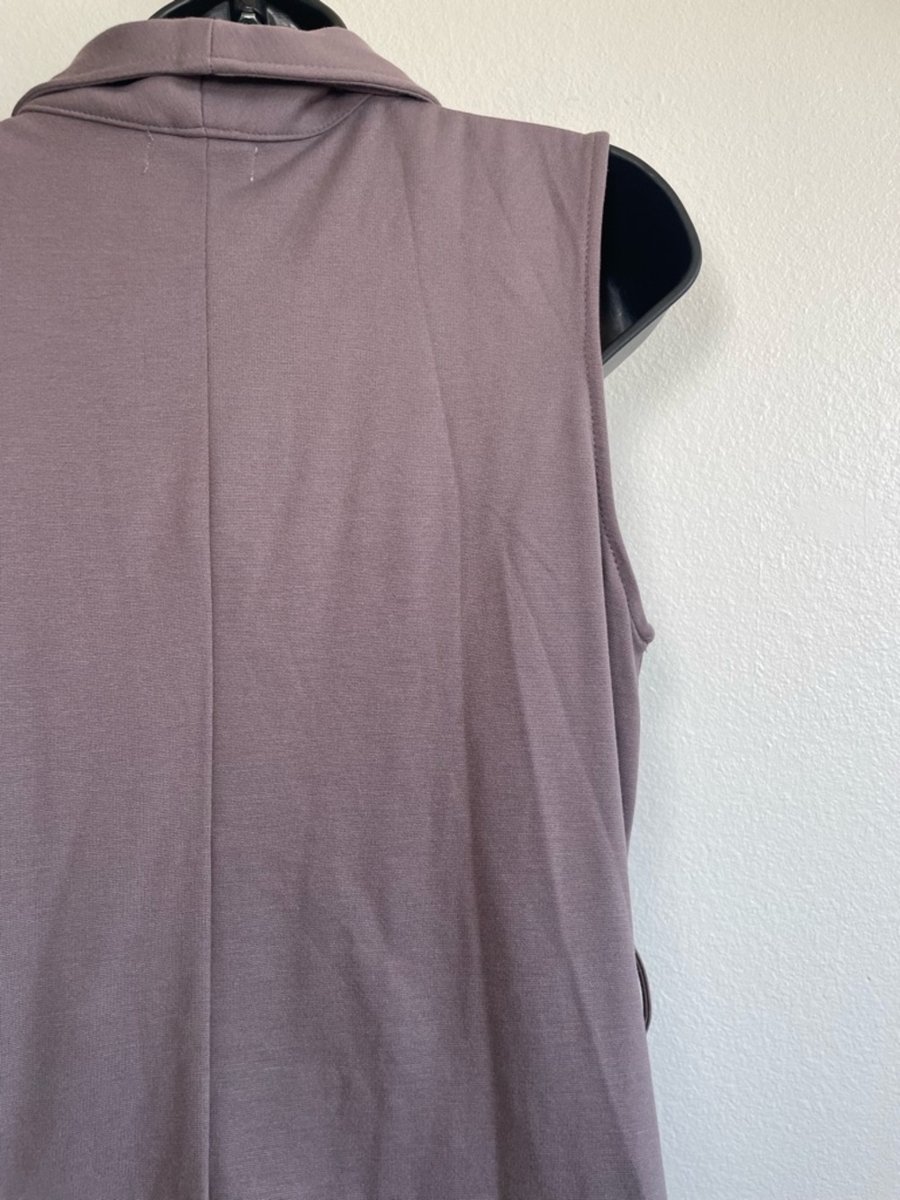 NWT Maurices Mauve Sleeveless Vest Dress Women’s Double Breasted Blazer Style - - Picture 8 of 11